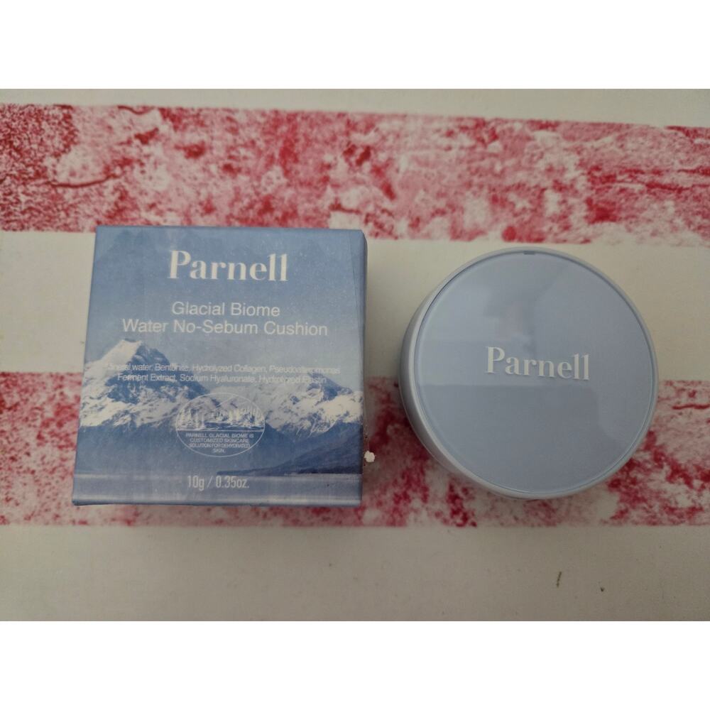 Parnell Glacial Biome Water No-Sebum Cushion- Kbeauty